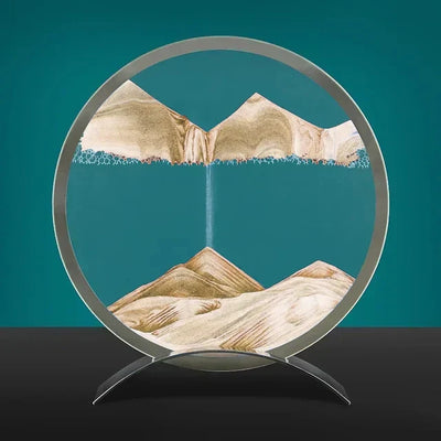 DynamicSands - Sandkunstlampe | Einzigartige bewegte Sandkunstbeleuchtung für eine entspannende Atmosphäre