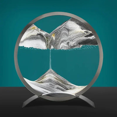 DynamicSands - Sandkunstlampe | Einzigartige bewegte Sandkunstbeleuchtung für eine entspannende Atmosphäre