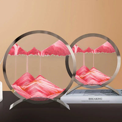 DynamicSands - Sandkunstlampe | Einzigartige bewegte Sandkunstbeleuchtung für eine entspannende Atmosphäre