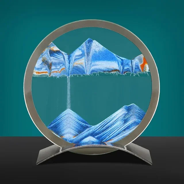 DynamicSands - Sandkunstlampe | Einzigartige bewegte Sandkunstbeleuchtung für eine entspannende Atmosphäre