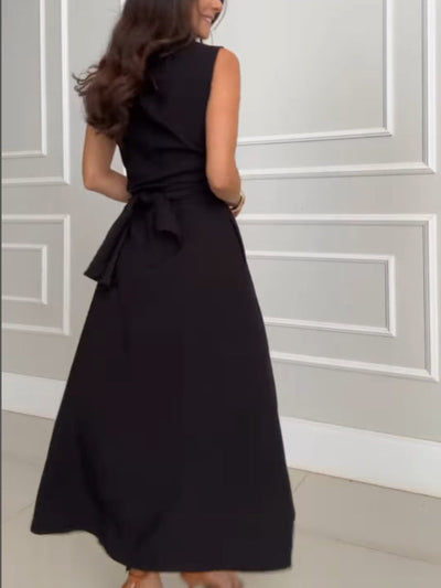 Romaine™ - Elegantes Kleid mit Schleifen-Effekt