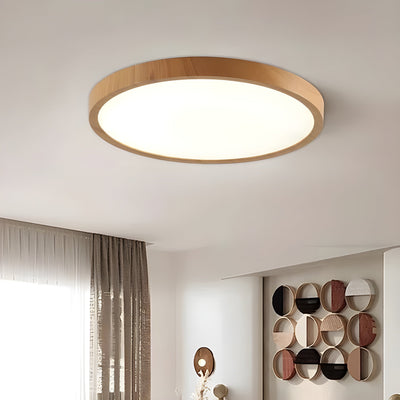 GlowGrain Light – Moderne ultradünne kreisförmige LED-Deckenleuchte