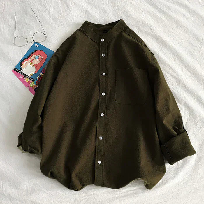 Barnaby - Frühlingshafte Bluse mit Brusttasche