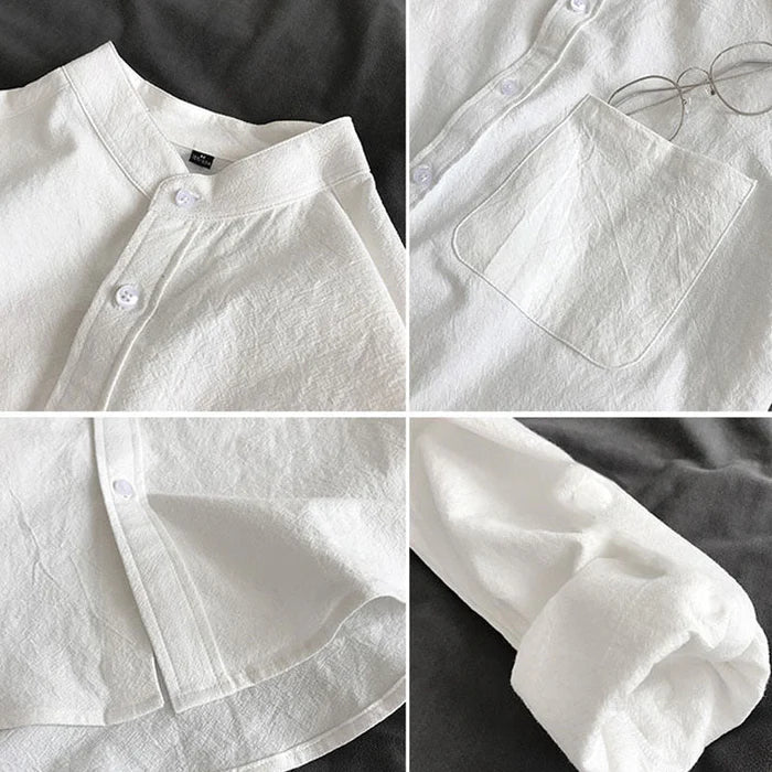 Barnaby - Frühlingshafte Bluse mit Brusttasche