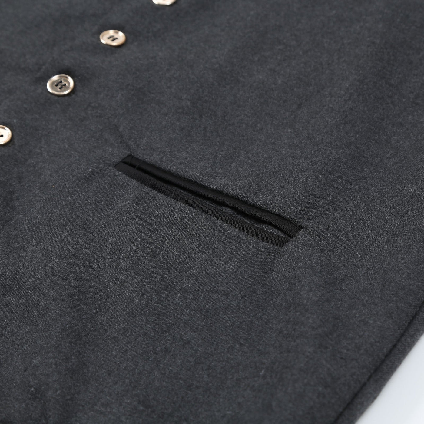 Armel - Elegante Herren Trachtenweste Grau