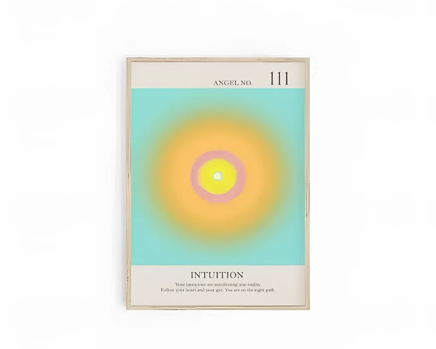 Engelszahl 666 Poster: Spirituelles Erwachen & Meditationsdekor