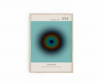 Engelszahl 666 Poster: Spirituelles Erwachen & Meditationsdekor