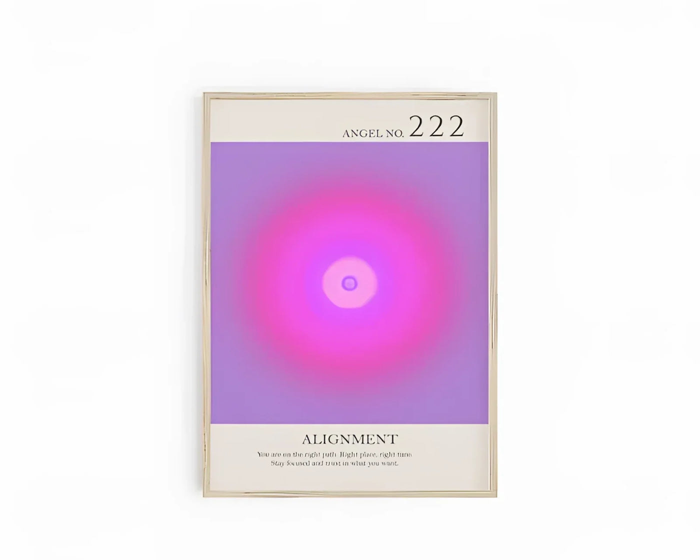 Engelszahl 666 Poster: Spirituelles Erwachen & Meditationsdekor