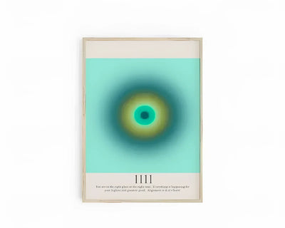 Engelszahl 666 Poster: Spirituelles Erwachen & Meditationsdekor