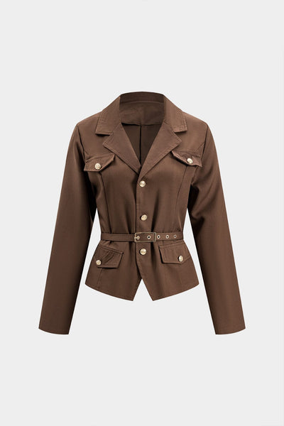 Greta | Elegantes Blazer-Set mit Plisseerock