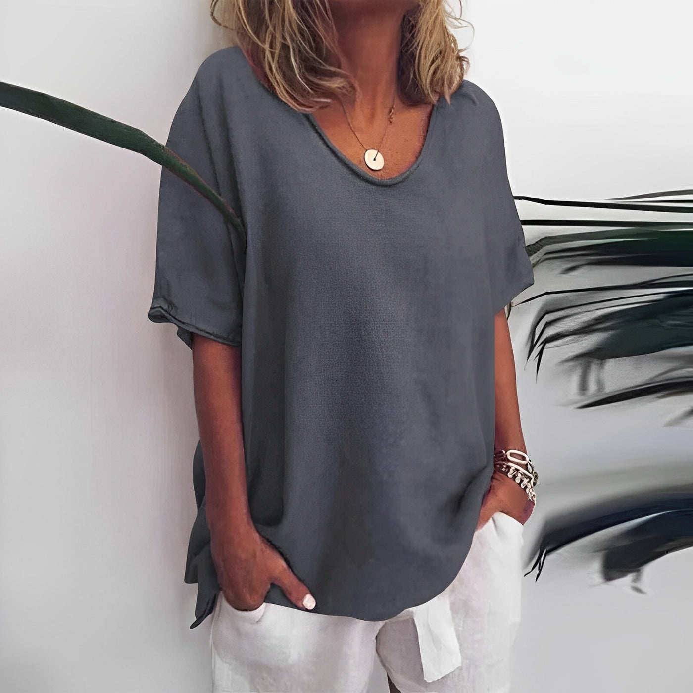 Marina - Lässige und lockere Bluse für Damen