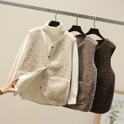Vica - Klassischer Teddy-Cardigan