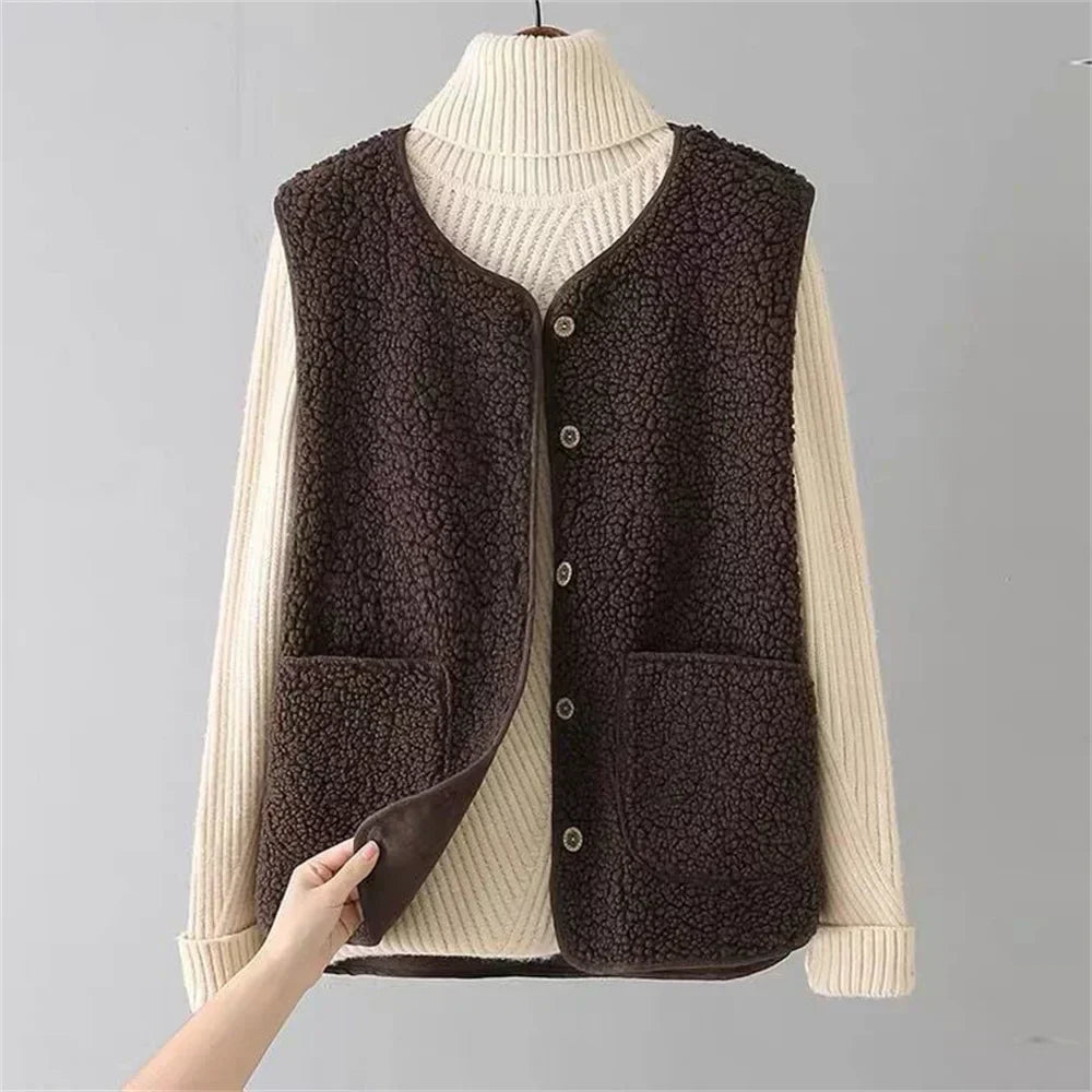 Vica - Klassischer Teddy-Cardigan