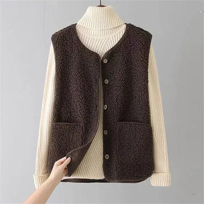 Vica - Klassischer Teddy-Cardigan