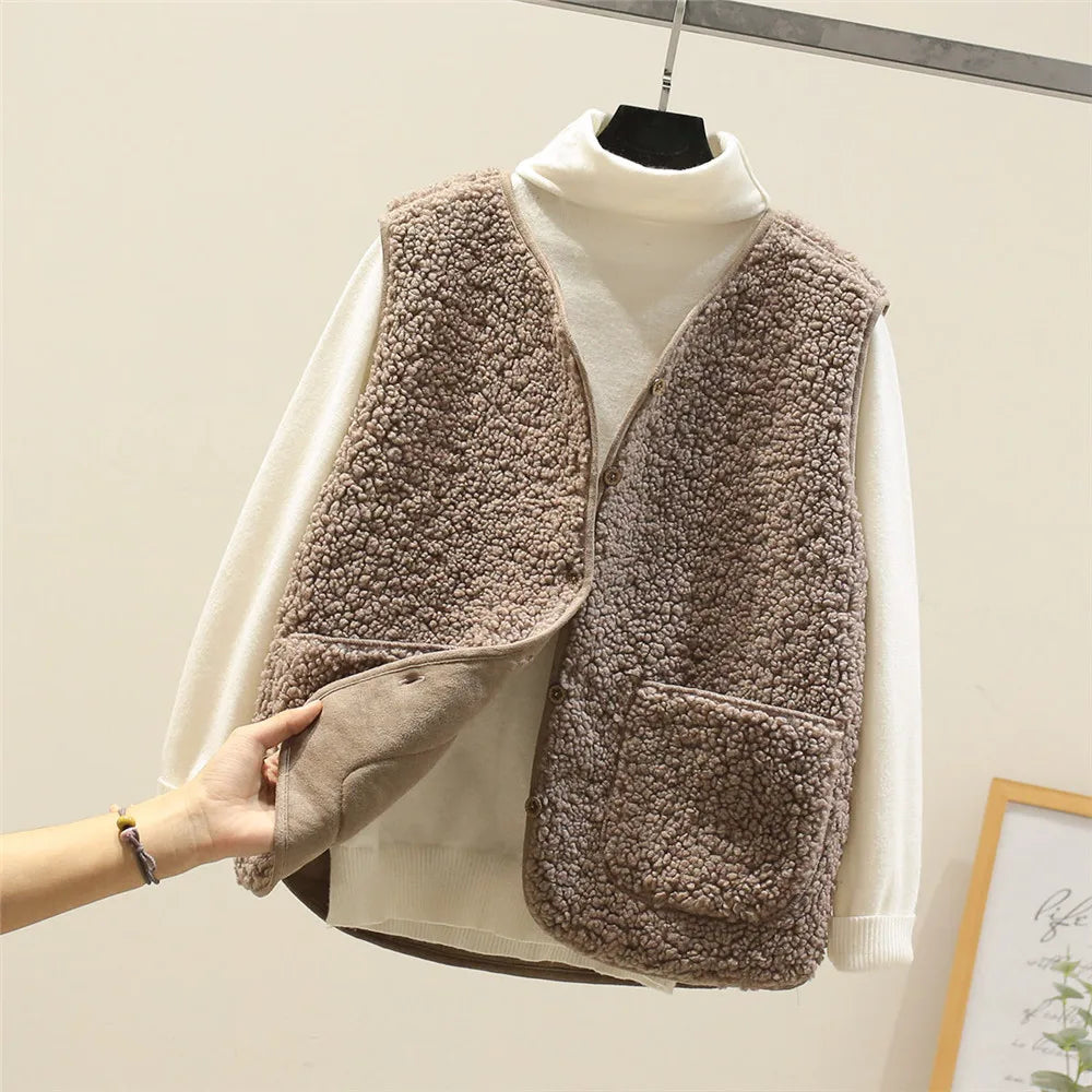 Vica - Klassischer Teddy-Cardigan