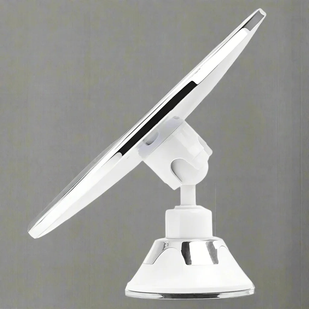 Fogless 360° Schminkspiegel mit Saugnapf – Runder Kosmetikspiegel