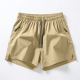 Ethan™ Sport-Shorts mit schnelltrocknendem, hochelastischem High-Mobility-Gewebe in Khaki