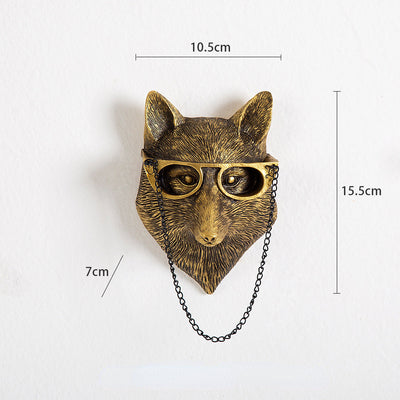 Frankie der Hirschkopf Wandmontage