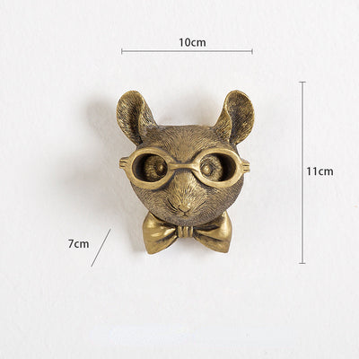 Frankie der Hirschkopf Wandmontage