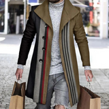 Jasperr | Trenchcoat Homme – Casual et Élegant in Kaki