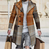 Jasperr | Trenchcoat Homme – Casual et Élegant in Marron