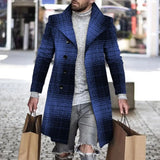 Jasperr | Trenchcoat Homme – Casual et Élegant in Bleu