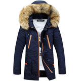 Gio - Dicke Winterjacke in Marineblau