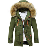 Gio - Dicke Winterjacke in Armeegrün