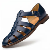 Emil | Premium Herren-Sandalen im Gladiator-Stil in Marineblau