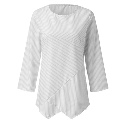 Gestreiftes Langarmshirt für Frauen