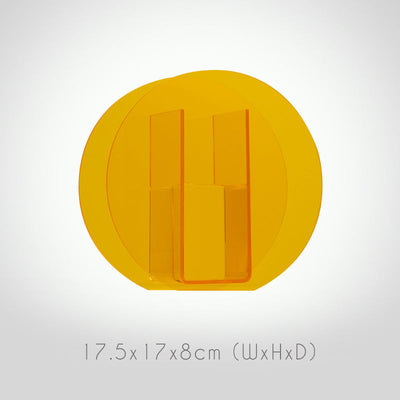 Geometrische Bunte Acrylblumenvase