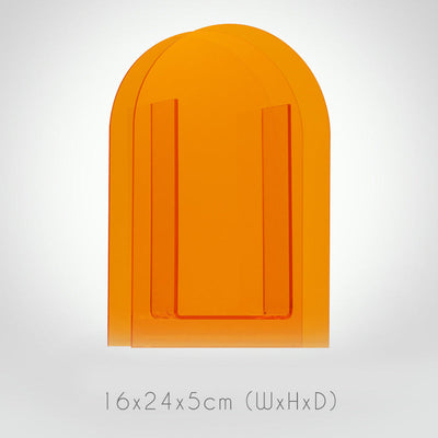 Geometrische Bunte Acrylblumenvase