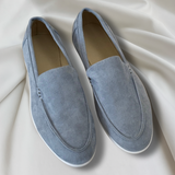 Premium Wildleder-Loafer für Herren (1+1 GRATIS) in Blau