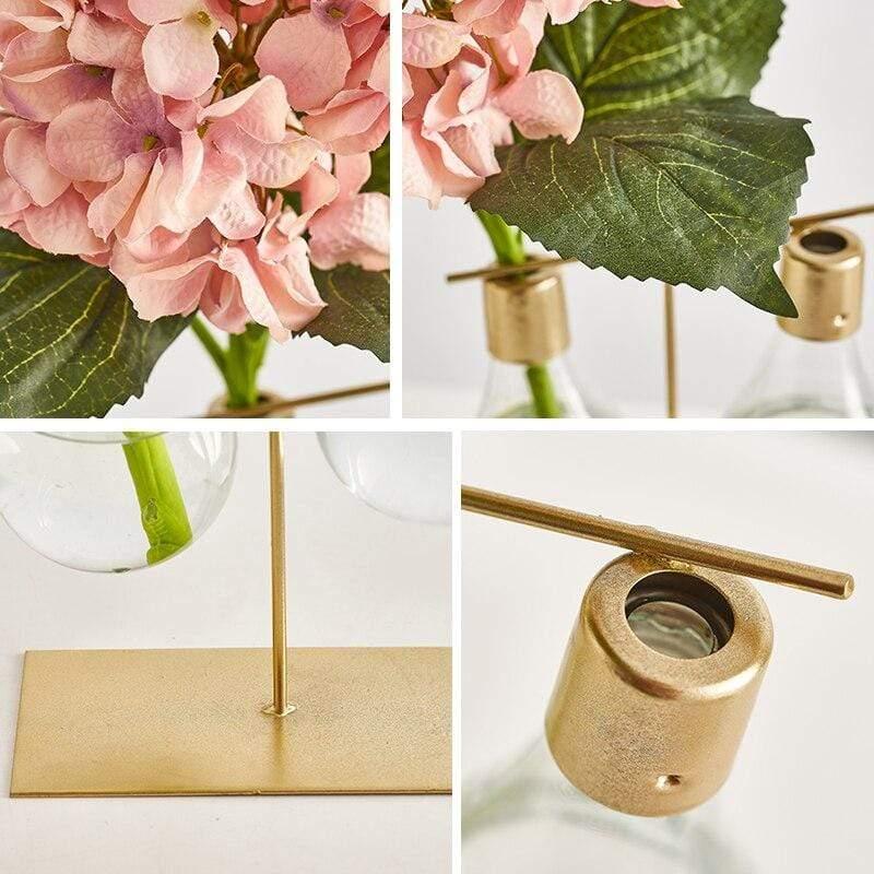 Glasvase für Pflanzen