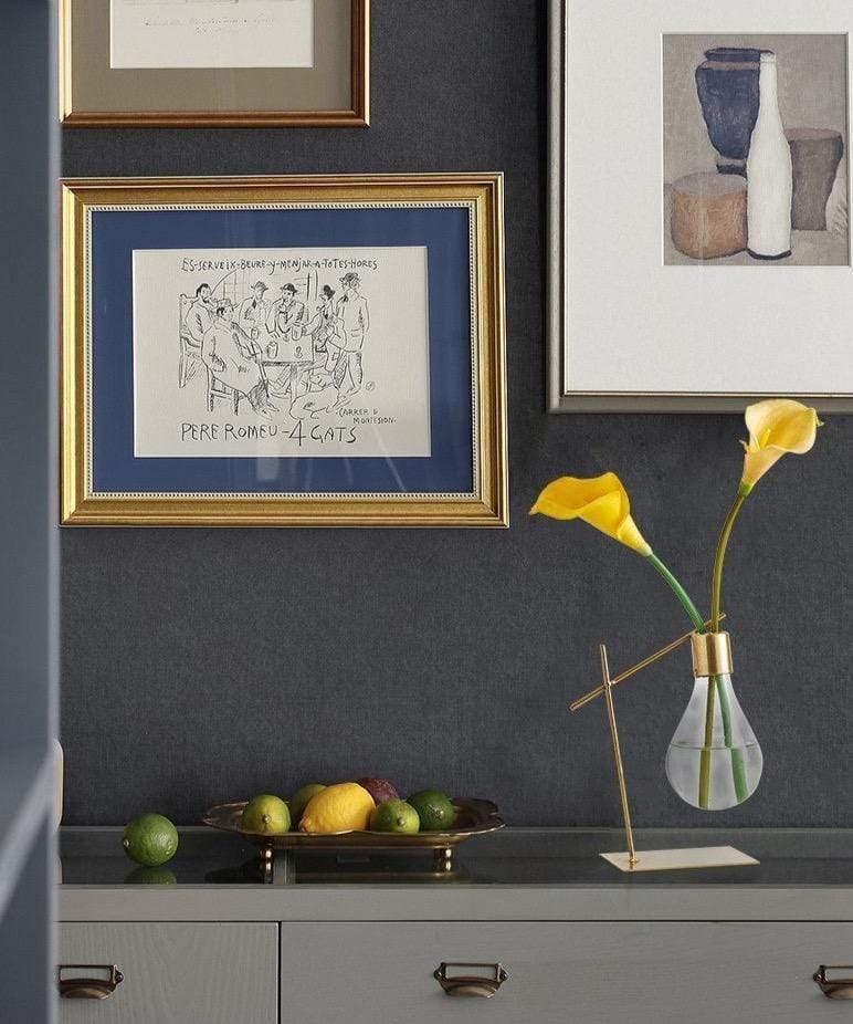 Glasvase für Pflanzen