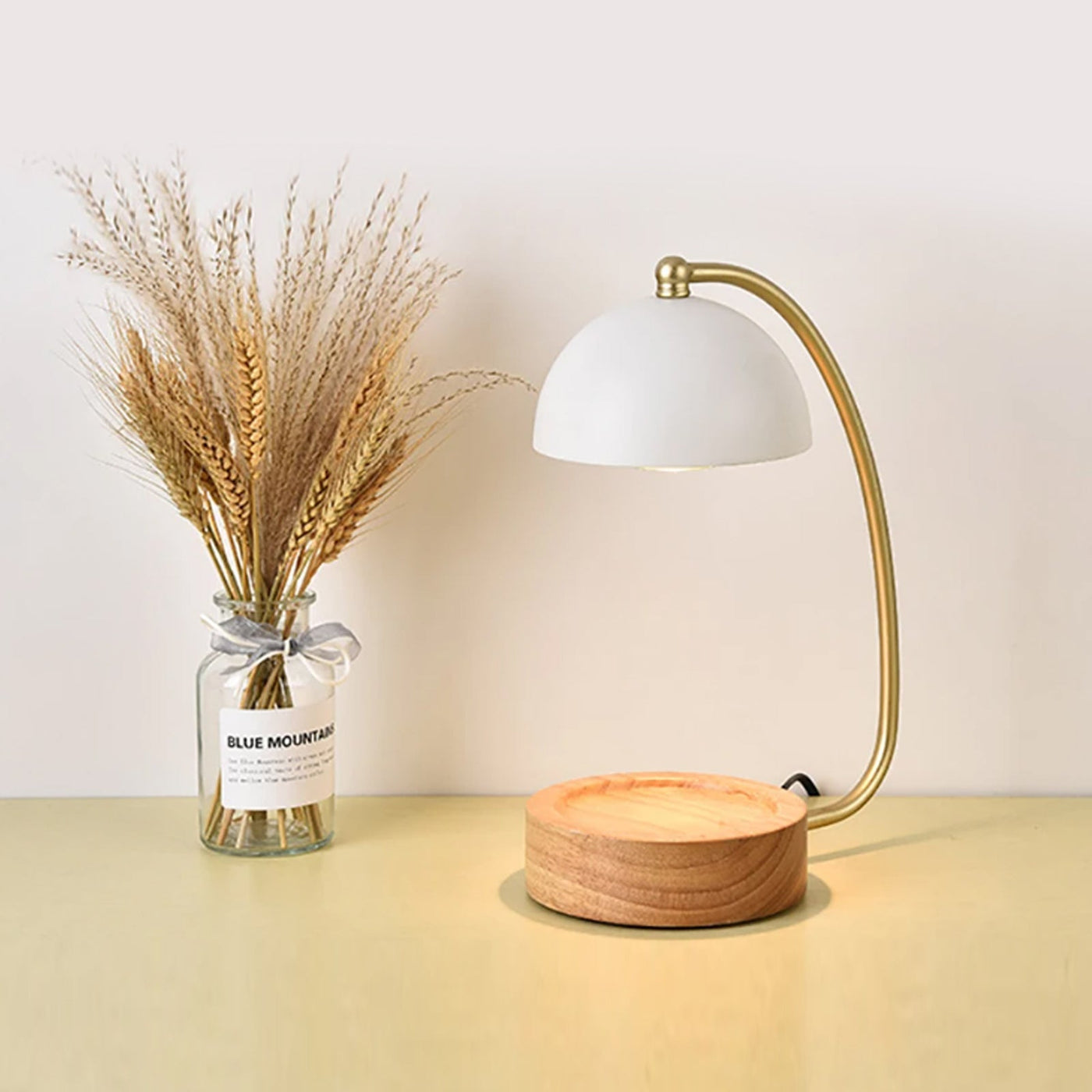 Goldener Stand-Dom Kerzenwärmer