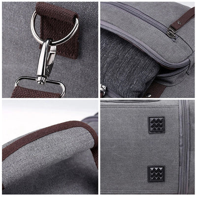 Große Kapazität Canvas Reisetasche