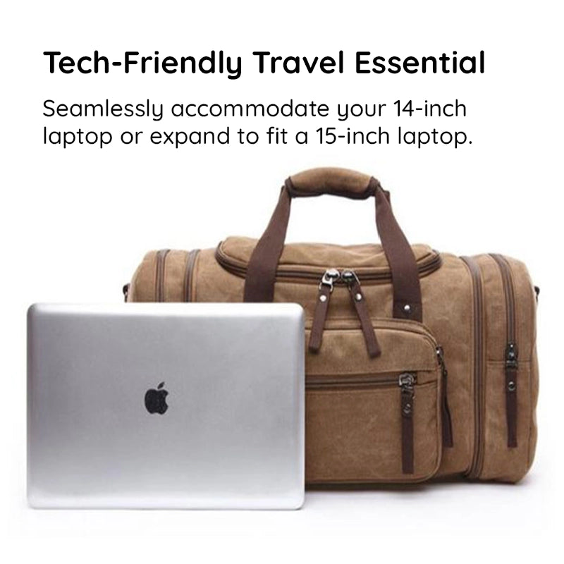 Große Kapazität Canvas Reisetasche