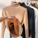 Charles | Maxi-Komfortpullover mit Rollkragen in Beige