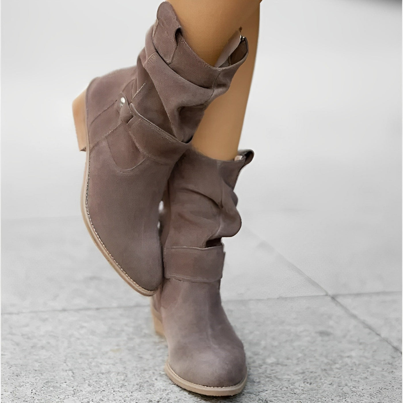 Lendina - Wildleder Stiefel Damen