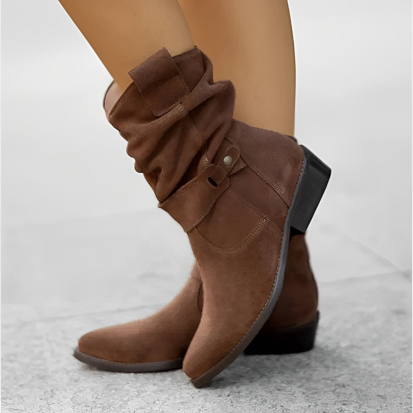 Lendina - Wildleder Stiefel Damen