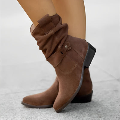 Lendina - Wildleder Stiefel Damen