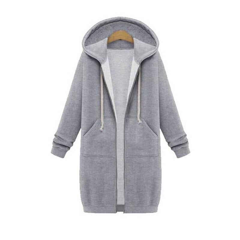 Keyla - Langer Pullover mit Kapuze
