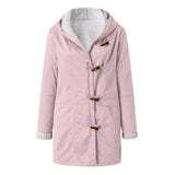 ISABELLA  - Fleece-Wildlederjacke in Rosa