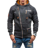 Lyona | Modischer Pullover Winterjacke Herren in Schwarz