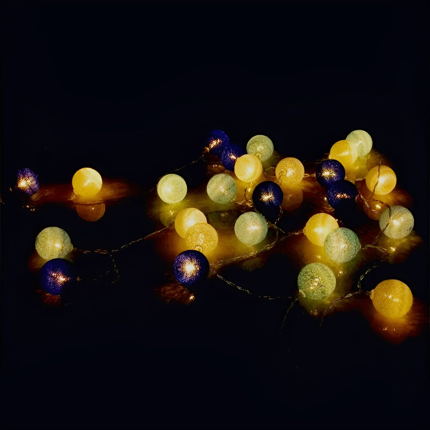 DreamGlow Light - Dekoratives Baumwoll-LED-Balllicht