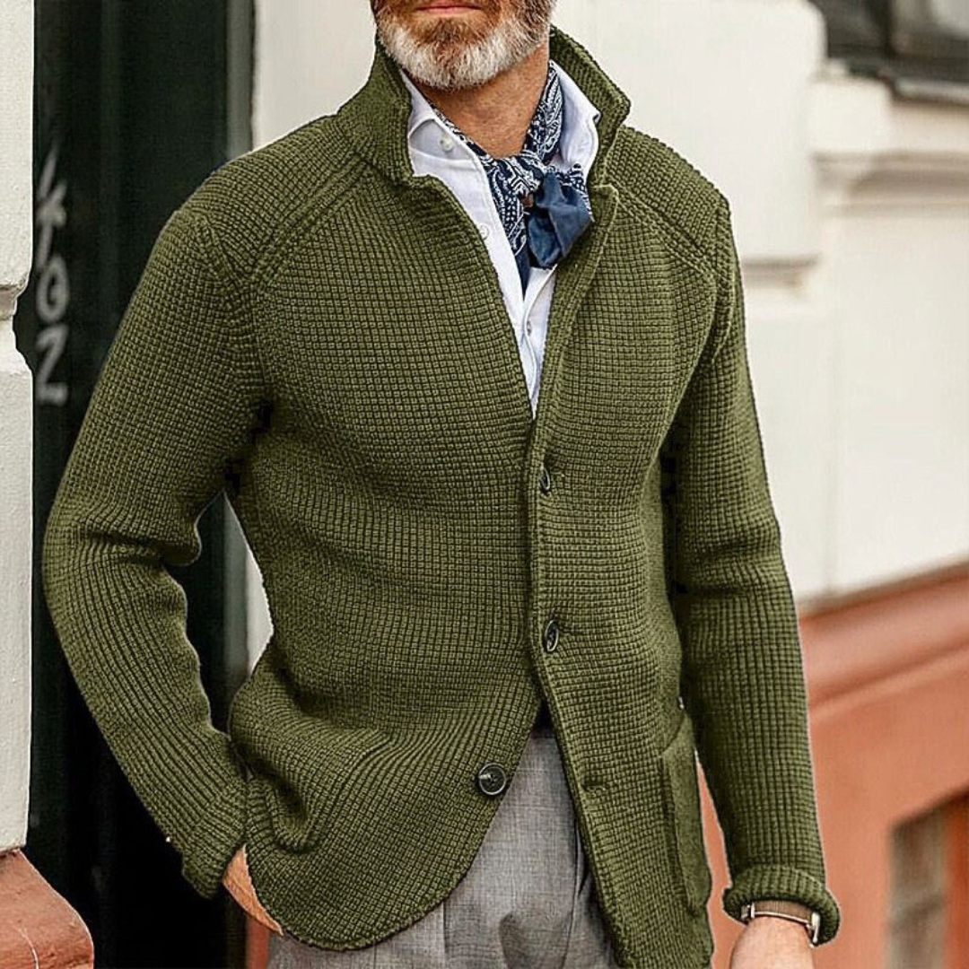 RAPHAEL · GRAU CARDIGAN