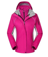 Emma | Damen Outdoor Wasserdichte Windbreaker Jacke in Rosa 2