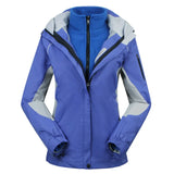 Emma | Damen Outdoor Wasserdichte Windbreaker Jacke in Tiefblau