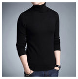 Herren-Rollkragenpullover - KORELIN in Schwarz